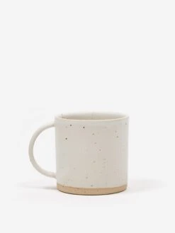 DOR & TAN Everyday Mug - Speckled White -Fine Household Products 78498 F DOR 26 TAN EVERYDAY MUG SPECKLED WHITE SS22 GOODHOOD 204 5579b219 4258 4cc2 8af1 bc23d773440b