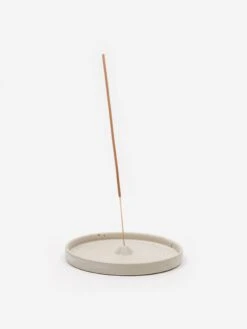 DOR & TAN Incense Holder - Speckled White