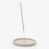DOR & TAN Incense Holder - Speckled White
