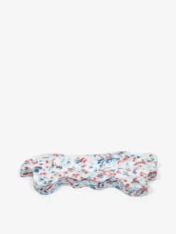 Space Available Melted Sculptures: Desk Tray - White Multi