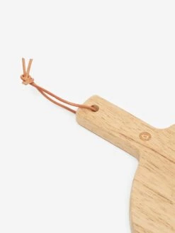 House Doctor Carve Circular Cutting Board - Natural Wood -Fine Household Products 83318 F HOUSE DOCTOR CARVE CIRCULAR CUTTING BOARD NATURAL WOOD AW22 GOODHOOD 9231