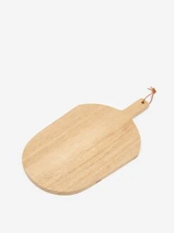 House Doctor Carve Circular Cutting Board - Natural Wood -Fine Household Products 83318 F HOUSE DOCTOR CARVE CIRCULAR CUTTING BOARD NATURAL WOOD AW22 GOODHOOD 9233