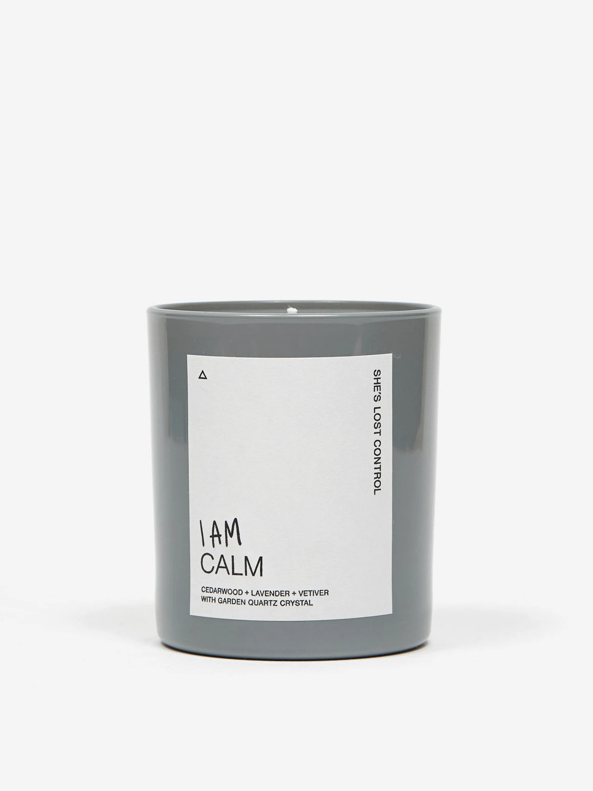 She's Lost Control I Am Calm Candle - Blue 1 She's Lost Control I Am Calm Candle - Blue