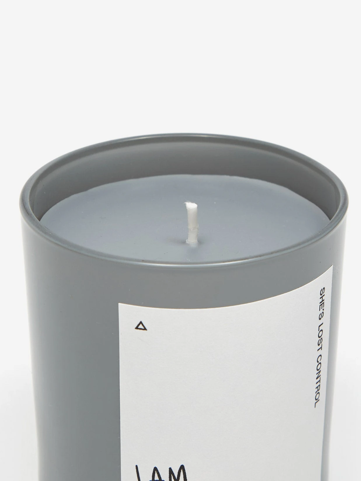 She's Lost Control I Am Calm Candle - Blue 2 She's Lost Control I Am Calm Candle - Blue - Image 2