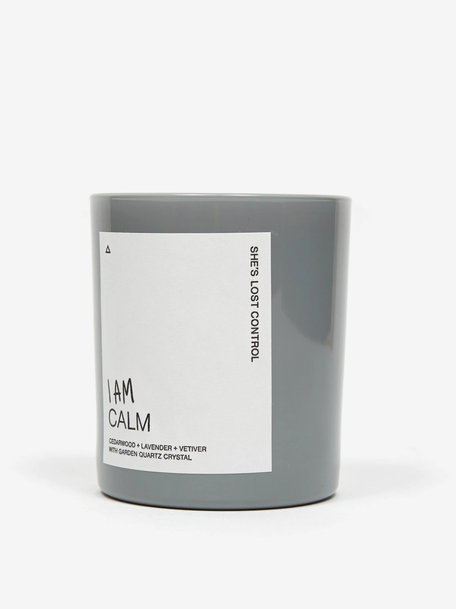 She's Lost Control I Am Calm Candle - Blue 3 She's Lost Control I Am Calm Candle - Blue - Image 3