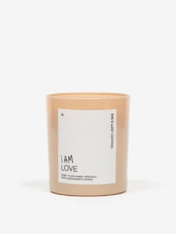 She's Lost Control I Am Love Candle - Pink