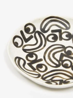 Rittle King Handmade Cookie Plate - White -Fine Household Products 84924 F RITTLE KING HANDMADE COOKIE PLATE WHITE AW22 GOODHOOD 3