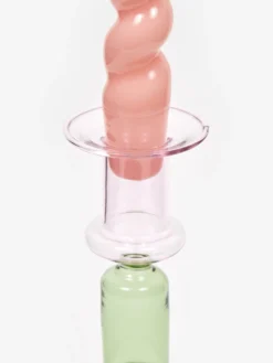 HAY Flare Tall Candleholder - Rainbow -Fine Household Products 87456 F HAY FLARE TALL CANDLEHOLDER RAINBOW AW22 GOODHOOD 15090 scaled