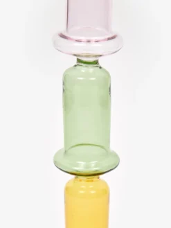 HAY Flare Tall Candleholder - Rainbow -Fine Household Products 87456 F HAY FLARE TALL CANDLEHOLDER RAINBOW AW22 GOODHOOD 15091 scaled