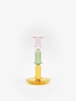 HAY Flare Tall Candleholder - Rainbow
