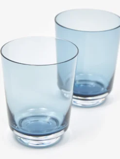 Muuto Raise Large Glasses Set Of 2 - Dark Blue -Fine Household Products 88295 F MUUTO RAISE LARGE GLASSES SET OF 2 DARK BLUE AW22 GOODHOOD 15998 scaled
