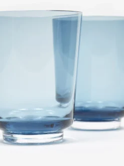 Muuto Raise Large Glasses Set Of 2 - Dark Blue -Fine Household Products 88295 F MUUTO RAISE LARGE GLASSES SET OF 2 DARK BLUE AW22 GOODHOOD 15999 scaled