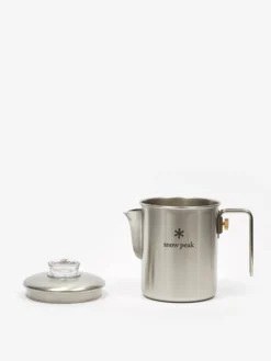 Snow Peak Field Coffee Master - Silver -Fine Household Products 88748 F SNOW PEAK FIELD COFFEE MASTER SILVER AW22 GOODHOOD 16628 scaled
