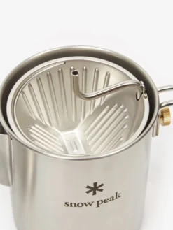Snow Peak Field Coffee Master - Silver -Fine Household Products 88748 F SNOW PEAK FIELD COFFEE MASTER SILVER AW22 GOODHOOD 16629 scaled