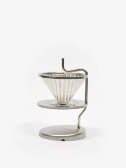 Snow Peak Field Coffee Master - Silver -Fine Household Products 88748 F SNOW PEAK FIELD COFFEE MASTER SILVER AW22 GOODHOOD 16633 scaled