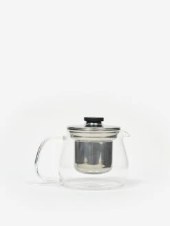 Kinto UNITEA Stainless Steel Teapot Set - Small - Clear -Fine Household Products 89231 F KINTO 20UNITEA 20STAINLESS 20STEEL 20TEAPOT 20SET 20 20SMALL 20 20CLEAR SS23 GOODHOOD 25850