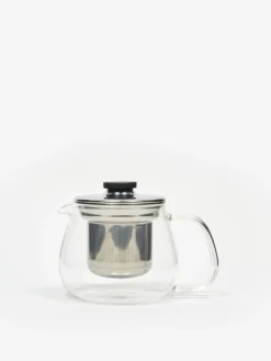 Kinto UNITEA Stainless Steel Teapot Set - Small - Clear