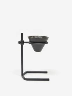 Kinto SCS-S04 Brewer Stand Set 2 Cups - Black -Fine Household Products 89232 F KINTO SCS S04 BREWER STAND SET 2 CUPS BLACK SS23 GOODHOOD 28531