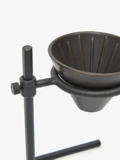 Kinto SCS-S04 Brewer Stand Set 2 Cups - Black -Fine Household Products 89232 F KINTO SCS S04 BREWER STAND SET 2 CUPS BLACK SS23 GOODHOOD 28532 scaled