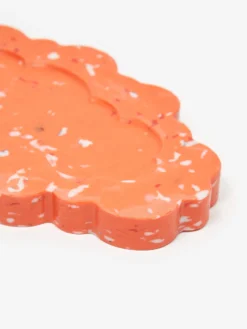 Space Available Upcycled Plastic Clouded Tray- Orange -Fine Household Products 89940 F SPACE AVAILABLE UPCYCLED PLASTIC CLOUDED TRAY ORANGE SS23 GOODHOOD 25614 scaled