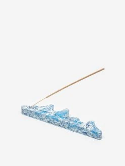 Space Available Upcycled Plastic Melting Incense Holder - Blue Wave
