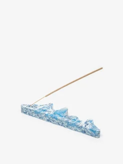 Space Available Upcycled Plastic Melting Incense Holder - Blue Wave