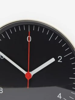 Fine Household Products -Fine Household Products 90552 F HAY WALL CLOCK BLACK SS23 GOODHOOD 30008