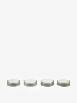 Ferm LIVING Ripple Serving Bowls - Set Of 4 - Smoked Grey