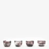 Ferm LIVING Tinta Egg Cups - Set Of 4 - Deep Brown