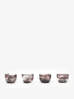 Ferm LIVING Tinta Egg Cups - Set Of 4 - Deep Brown