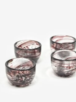 Ferm LIVING Tinta Egg Cups - Set Of 4 - Deep Brown -Fine Household Products 91645 F FERM LIVING TINTA EGG CUPS SET OF 4 DEEP BROWN SS23 GOODHOOD 27571