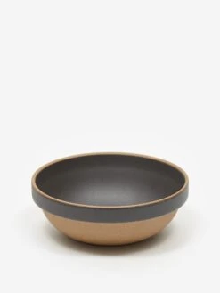 Hasami Porcelain Rounded Bowl 145x55 - Black -Fine Household Products 92625 F HASAMI PORCELAIN ROUNDED BOWL 145X55 BLACK SS23 GOODHOOD 30160