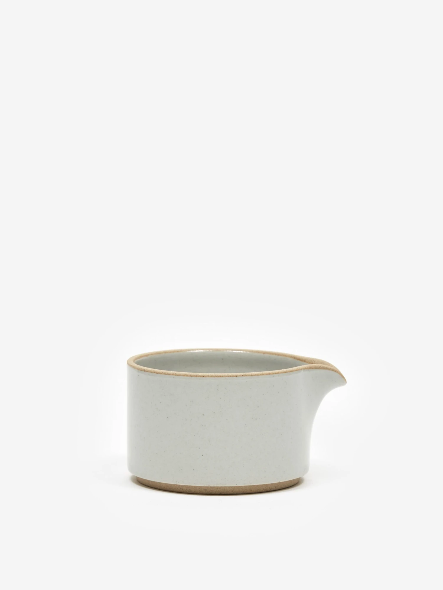 Hasami Porcelain Milk Pitcher 85x55 - Gloss Grey 1 Hasami Porcelain Milk Pitcher 85x55 - Gloss Grey