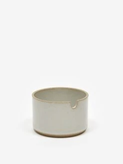 Hasami Porcelain Sugar Pot 85x55 - Gloss Grey 8 Hasami Porcelain Sugar Pot 85x55 - Gloss Grey -Fine Household Products 92630 F HASAMI PORCELAIN SUGAR POT 85X55 GLOSS GREY SS23 GOODHOOD 30149