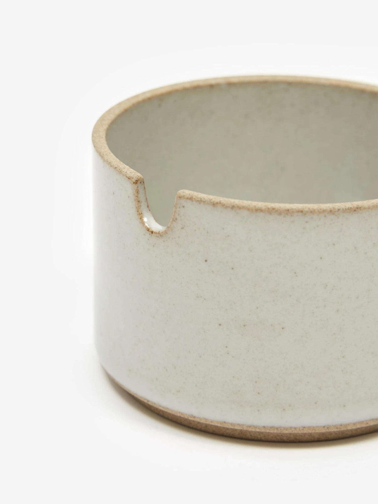 Hasami Porcelain Sugar Pot 85x55 - Gloss Grey 2 Hasami Porcelain Sugar Pot 85x55 - Gloss Grey - Image 2