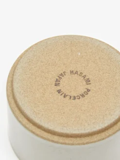 Hasami Porcelain Sugar Pot 85x55 - Gloss Grey -Fine Household Products 92630 F HASAMI PORCELAIN SUGAR POT 85X55 GLOSS GREY SS23 GOODHOOD 30152 scaled