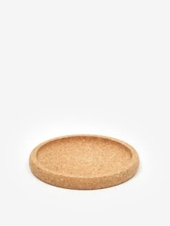 Yod And Co Round Cork Tray Medium - Brown