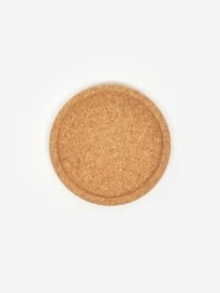 Yod And Co Round Cork Tray Medium - Brown -Fine Household Products 92642 F YOD AND CO ROUND CORK TRAY MEDIUM BROWN SS23 GOODHOOD 28864