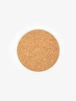 Yod And Co Round Cork Tray Medium - Brown -Fine Household Products 92642 F YOD AND CO ROUND CORK TRAY MEDIUM BROWN SS23 GOODHOOD 28865