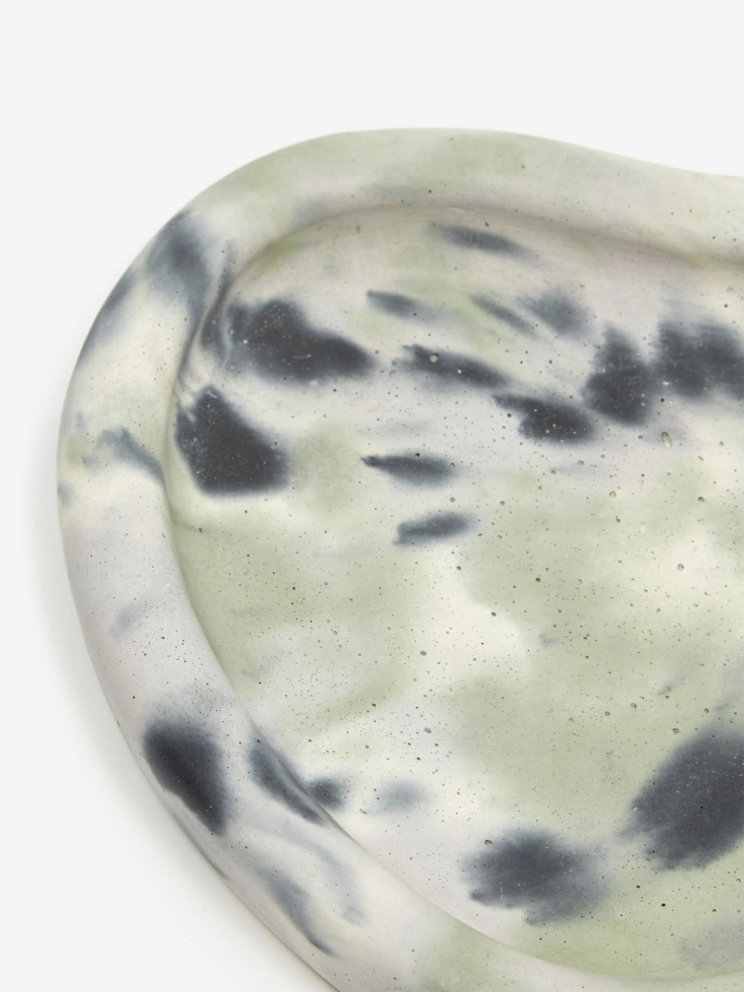 Smith And Goat X Goodhood Large Concrete Wobble Tray - Green And Lilac 4 Smith And Goat X Goodhood Large Concrete Wobble Tray - Green And Lilac - Image 4