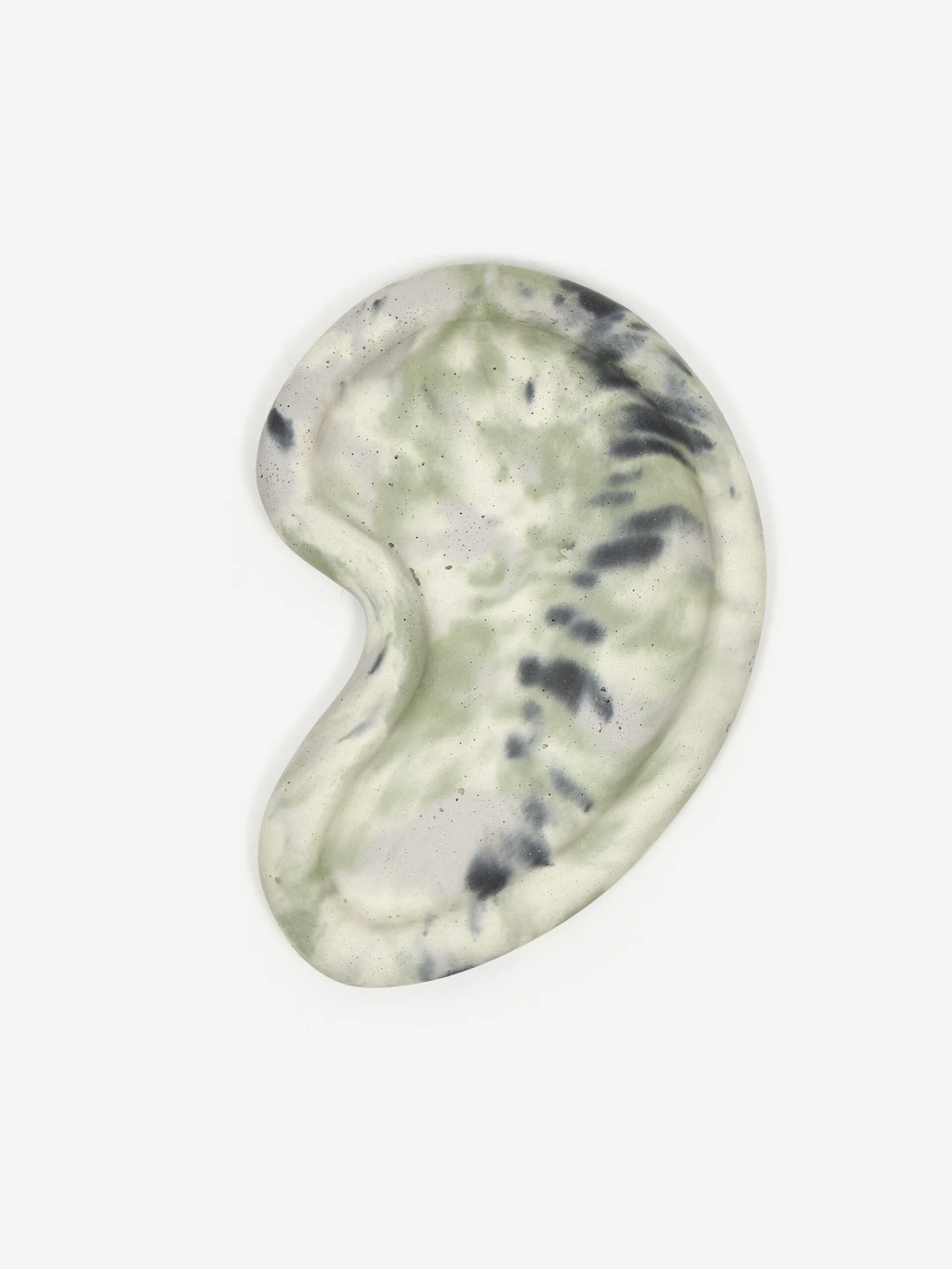 Smith And Goat X Goodhood Large Concrete Bean Tray - Green And Lilac 2 Smith And Goat X Goodhood Large Concrete Bean Tray - Green And Lilac - Image 2