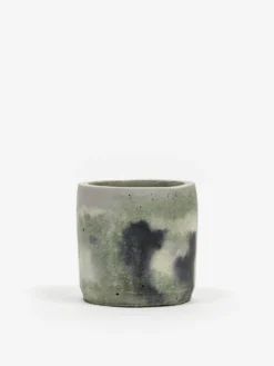 Smith And Goat X Goodhood Medium Concrete Plant Pot - Green And Lilac -Fine Household Products 93271 F SMITH AND GOAT X GOODHOOD MEDIUM CONCRETE PLANT POT GREEN AND LILAC SS23 GOODHOOD 35057 scaled