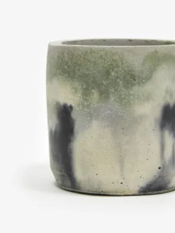 Smith And Goat X Goodhood Medium Concrete Plant Pot - Green And Lilac -Fine Household Products 93271 F SMITH AND GOAT X GOODHOOD MEDIUM CONCRETE PLANT POT GREEN AND LILAC SS23 GOODHOOD 35060 scaled