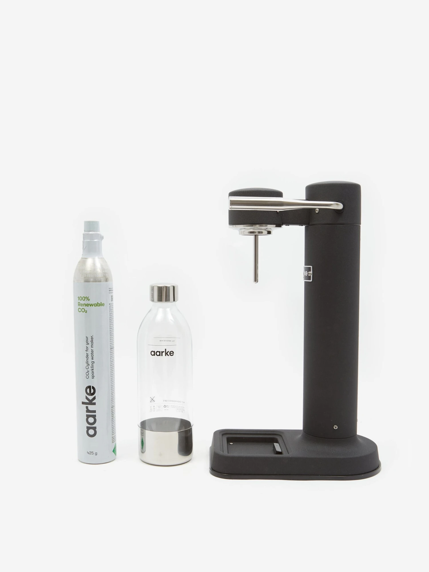 Aarke Carbonator 3 Matte Black & CO2 2 Aarke Carbonator 3 Matte Black & CO2 - Image 2