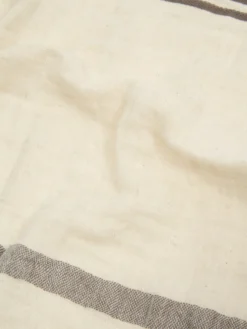 AXCIS Natural Linen Japanese Handtowel - Grey -Fine Household Products AXCIS NATURAL LINEN JAPANESE HANDTOWEL GREY SS24 GOODHOOD 2 scaled