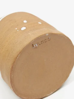 By.noo Handmade Bud Vase - White Drip -Fine Household Products BY.NOO HANDMADE BUD VASE WHITE DRIP AW23 GOODHOOD 3 scaled