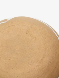 By.noo Handmade Pasta Bowl - White Drip -Fine Household Products BY.NOO HANDMADE PASTA BOWL WHITE DRIP AW23 GOODHOOD 3 scaled