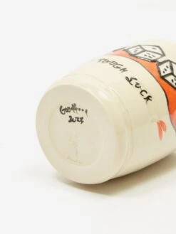 Danny D's Mud Shop Handmade Tough Luck Dice Tumbler -Fine Household Products DANNY D S MUD SHOP HANDMADE TOUGH LUCK DICE TUMBLER AW23 GOODHOOD 3