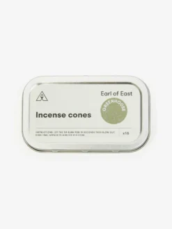 Earl Of East Incense Cones - Greenhouse -Fine Household Products EARL OF EAST INCENSE CONES GREENHOUSE AW23 GOODHOOD 1 scaled