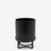 Ferm LIVING Bau Plant Pot - Small - Black